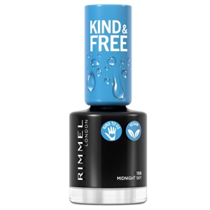 RIMMEL Kind & Free Clean Nail 8 ml - 159 Midnight Sky produktbillede