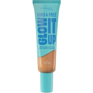 RIMMEL Kind & Free Glow It Up Skin Tint 30 ml - Golden beige 210 produktbillede