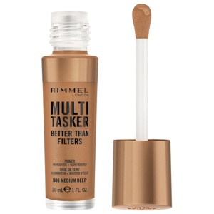 Rimmel Kind & Free Multi-Tasker Better Than Filters Face Primer Glow Booster and Highlighter 006 Medium Deep Produktbild