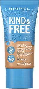 Rimmel London Kind & Free Skin Tint 160 Vanilla 30 ml produkt bild