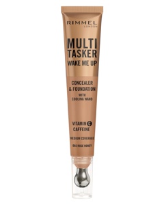 Rimmel London Multi-Tasker Wake Me Up Concealer & Foundation 065 Rose Honey 20 ml Produktbild