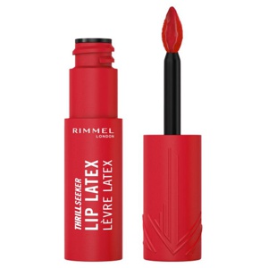 Rimmel London Thrill Seeker Lip Latex Lip Gloss 400-Rimmel Red 6ml produktbillede