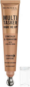 Rimmel London Multi-Tasker Wake Me Up Concealer & Foundation 065 Rose Honey produktbillede
