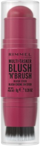 Rimmel Multitasker On The Go Blush Stick 200 Fushia Glam produktbilde