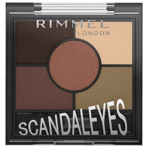 Rimmel London Scandaleyes Shadow Palette 002-Brixton Brown 3.80g produktbillede