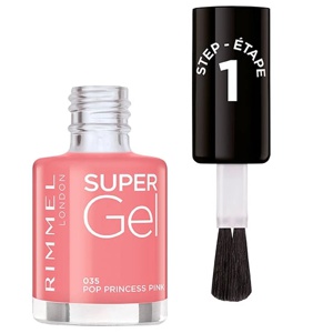 RIMMEL Super Gel Neglelak 12 ml - 035 Pop Princess Pink produktbillede