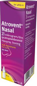 Rinivent, nässpray, lösning 21 mikrogram/dos STADA Nordic ApS, 180 dos(er) produkt bild