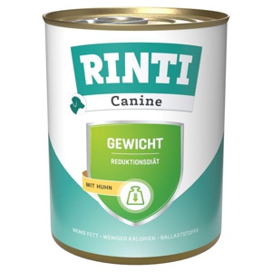 Rinti Canine Gewicht mit Huhn 800 g Produktbild
