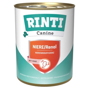 Rinti Canine Niere/Renal mit Rind 800 g Produktbild