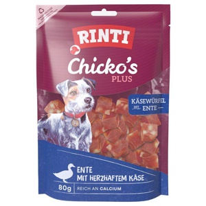 Rinti Chicko Plus Käse & Ente Würfel Produktbild