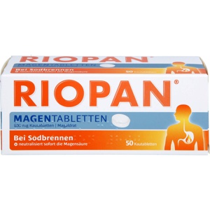 RIOPAN Magen Tabletten Kautabletten Produktbild