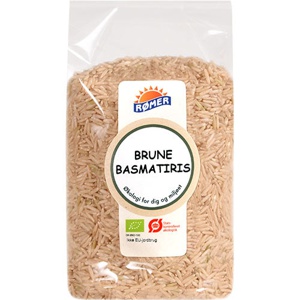 Ris brune basmati Øko. - 500 gram produktbillede