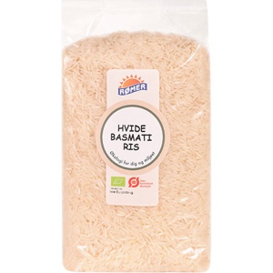 Ris Hvide Basmati Økologisk   1 kg produktbillede