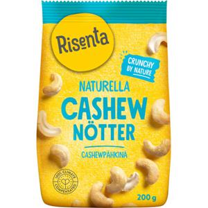 Risenta Cashewkärnor Hela 200 g produkt bild