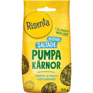 Risenta Pumpakärnor Saltade/Rostade 150 g produkt bild