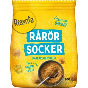 Risenta Rårörsocker 500 g produkt bild