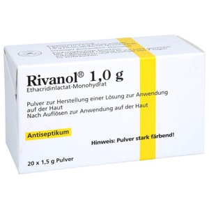 Rivanol 1,0g 20 St Pulver Produktbild
