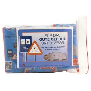 Roadbag Taschen WC / Nottoilette für Männer, 5 St n.v. Produktbild
