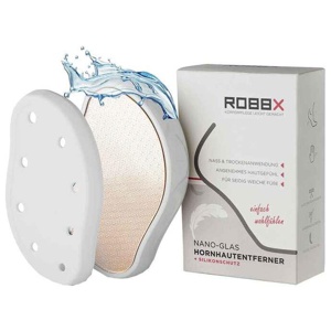 Robbx Nano-Glas Hornhautentferner weiß, 1 St n.v. Produktbild