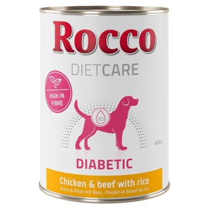 Rocco Diet Care Diabetic Huhn & Rind mit Reis 400 g Produktbild