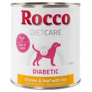 Rocco Diet Care Diabetic Huhn & Rind mit Reis 800 g Produktbild