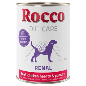 Rocco Diet Care Renal Rind mit Hühnerherzen & Kürbis 400 g Produktbild