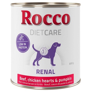Rocco Diet Care Renal Rind mit Hühnerherzen & Kürbis 800 g Produktbild