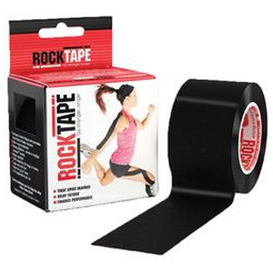 RockTape, Plain Roll, 5 cm x 5 m, Sort - 1 stk produktbillede