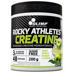 Rocky Athletes Creatine 200 g - Sour Apple produkt bild