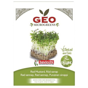 Röd Senap Microgreens Ekologisk 15g produkt bild