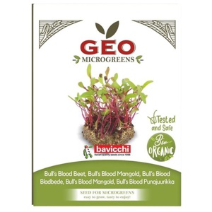Rödbeta Bull’s Blood Microgreens Ekologisk 15g produkt bild