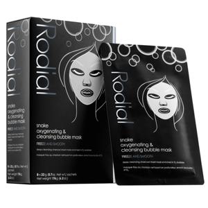 Rodial 5060725474970 Rengöringsmask Kvinna Alla hudtyper Rengöring Utjämnande Ark 22 g produkt bild