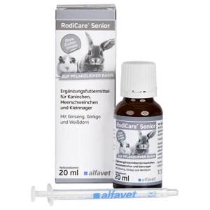 Rodicare Senior für Kaninchen, Kleinnager und Meerschweinchen, 20 ml Flüssigkeit Produktbild