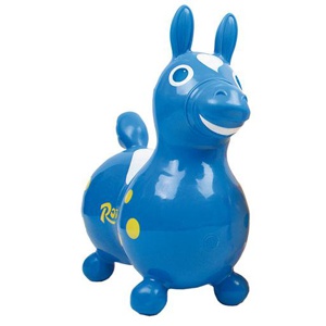 Rody Sprungpferd blau Produktbild