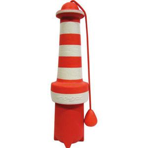 Lighthouse Hundleksak - Red/white produkt bild
