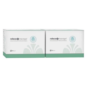 Roleca® macrogol Pulver zur Herstellung einer Lösung bei Verstopfung, 100 St Pulver zur Herstellung einer Lösung zum Einnehmen Produktbild