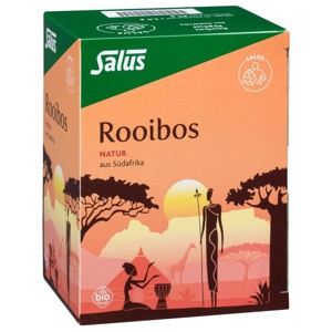 ROOIBOS TEE Natur Kräutertee Bio Salus Filterbeut. Produktbild