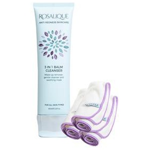 Rosalique Balm Cleanser inkl. 3 stk. Bamboo Cloth - 100 ml. produktbillede