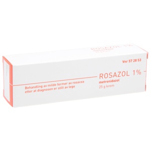 Rosazol 1 % krem 25 g produktbilde