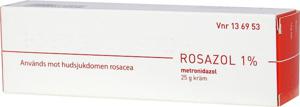 Rosazol, kräm 1 % 25 gr produkt bild
