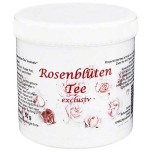 Rosenblüten Tee exvlusiv, 50 g Tee Produktbild