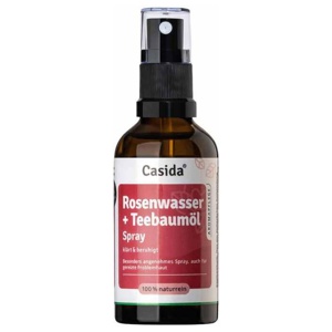 Rosenwasser + Teebaumöl 50 ml Spray Produktbild
