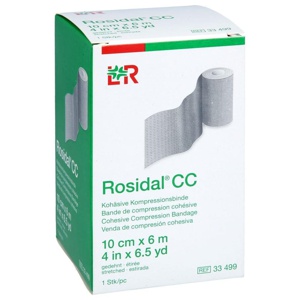 ROSIDAL CC kohäsive Kompressionsbinde 10 cmx6 m Produktbild