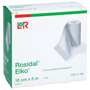 Rosidal Elko 10 cmx5 m Kurzzugbinde, 2 St Binden Produktbild