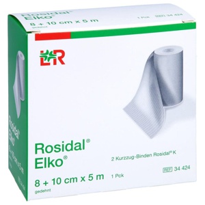 ROSIDAL Elko 8+10 cmx5 m Kurzzugbinde Produktbild