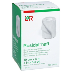 ROSIDAL haft Kompressionsbinde 10 cmx5 m 1 Stück Produktbild