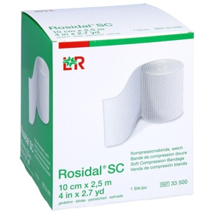 ROSIDAL SC Kompressionsbinde weich 10 cmx2,5 m Produktbild