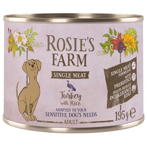 Rosie's Farm Single Meat Adult 6 x 195 g Produktbild
