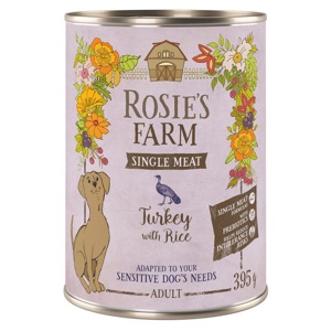 Rosie's Farm Single Meat Adult 6 x 395 g Produktbild