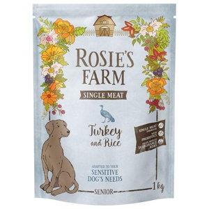 Rosie's Farm Single Meat Senior Pute mit Reis Produktbild